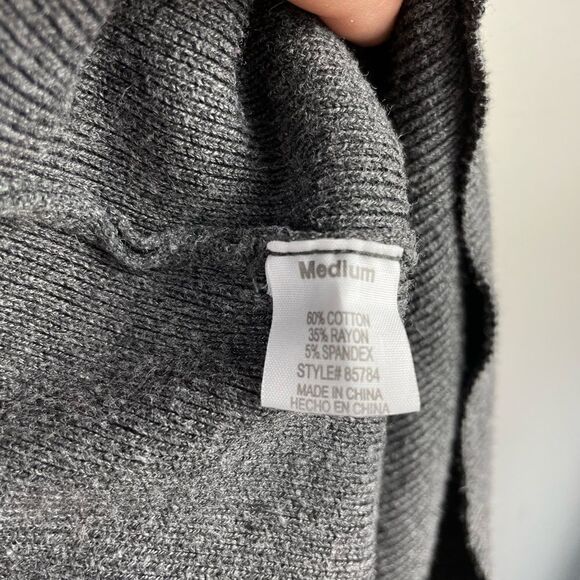 Poof Cold Shoulder Sweater Dress Size M EUC - Picture 6 of 6